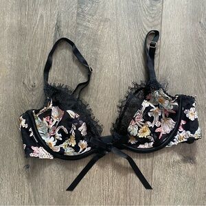 Victorias Secret floral bra